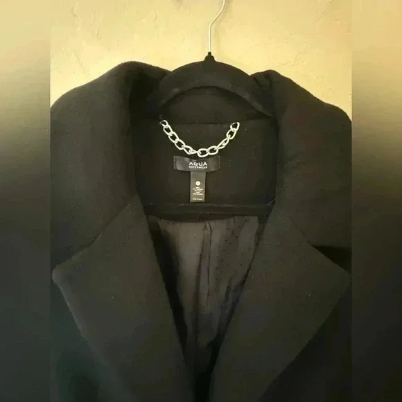 AQUA Two Button Long Coat - 100% Exclusive Bloomingdales - NWT - XL